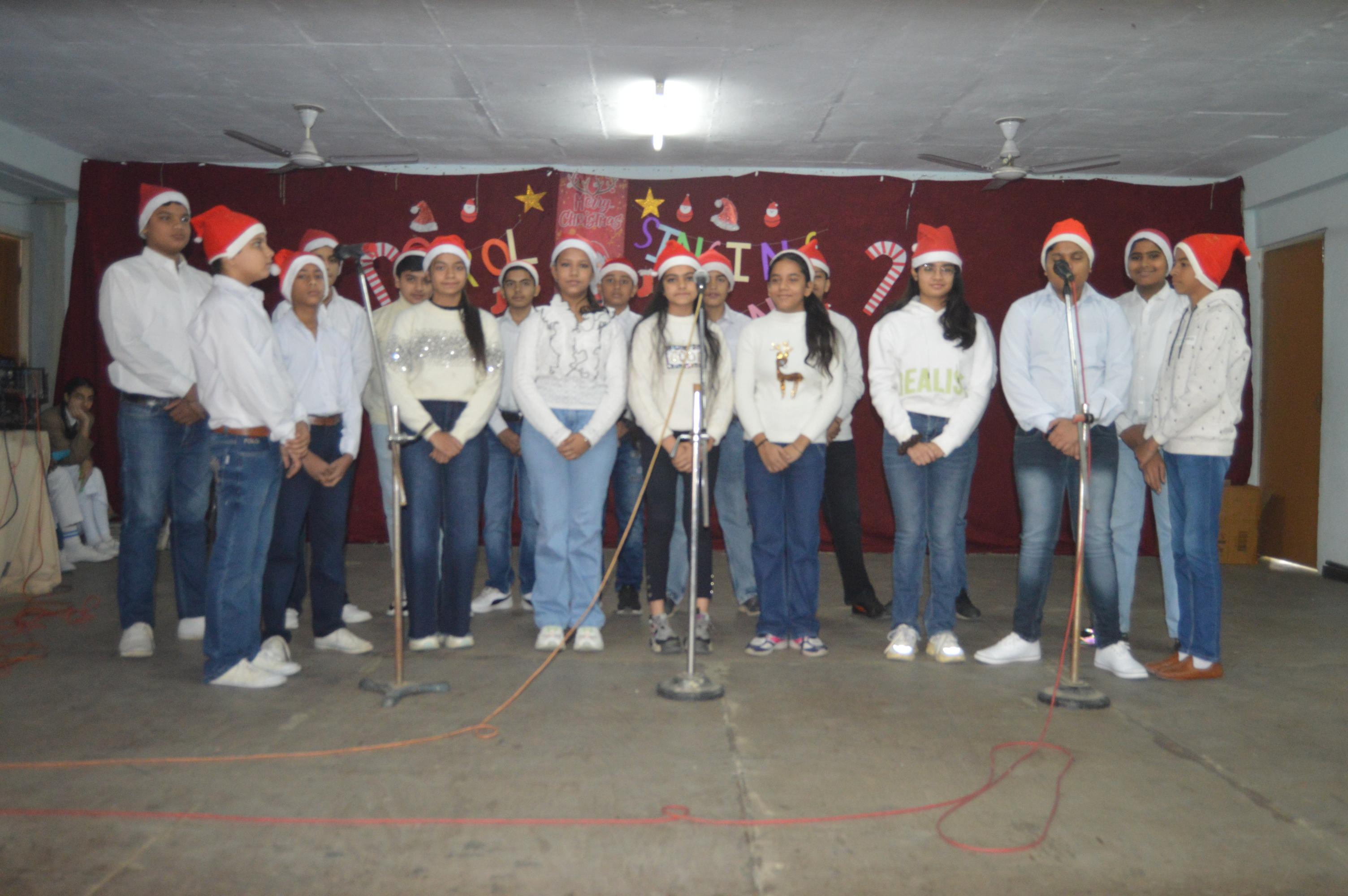 CAROL SINGING COMPETITION OF CLASS-8TH-9