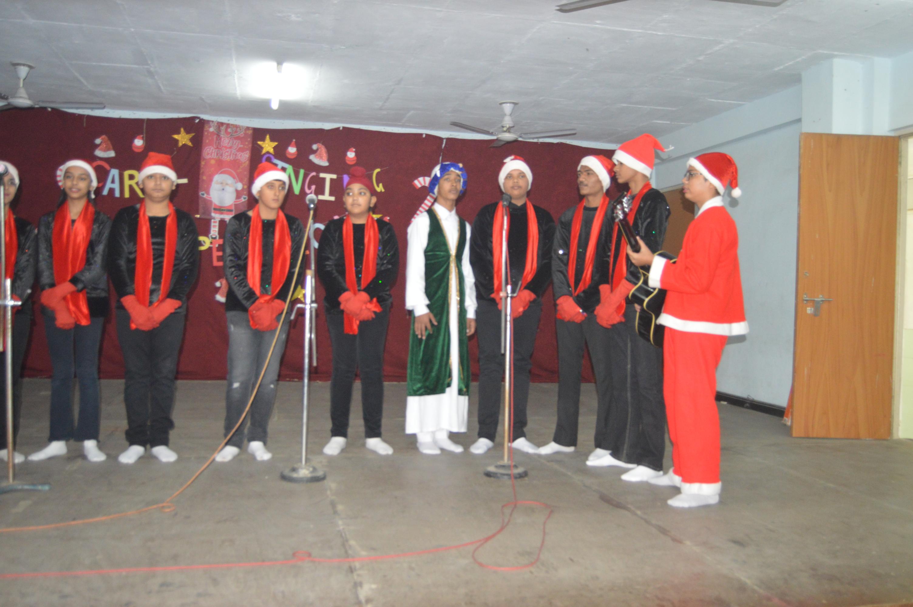 CAROL SINGING COMPETITION OF CLASS-8TH-8