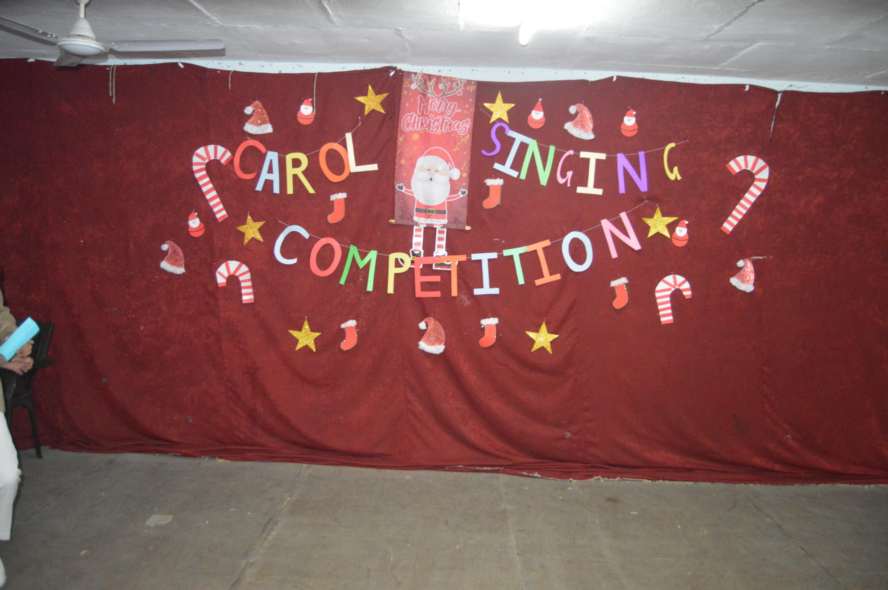 CAROL SINGING COMPETITION OF CLASS-8TH-0