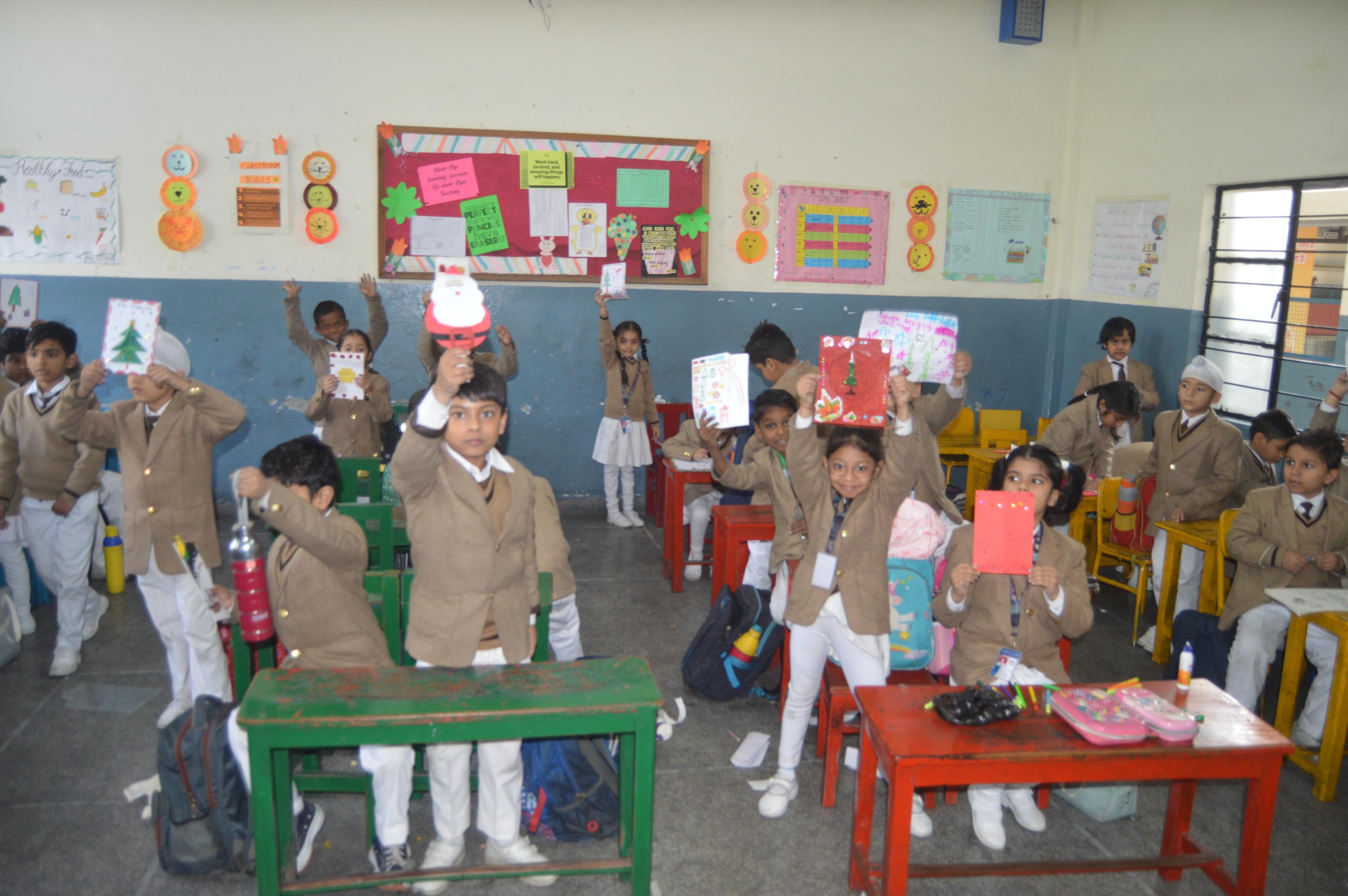 Merry Christmas Competition of Class-1st to 10th -25