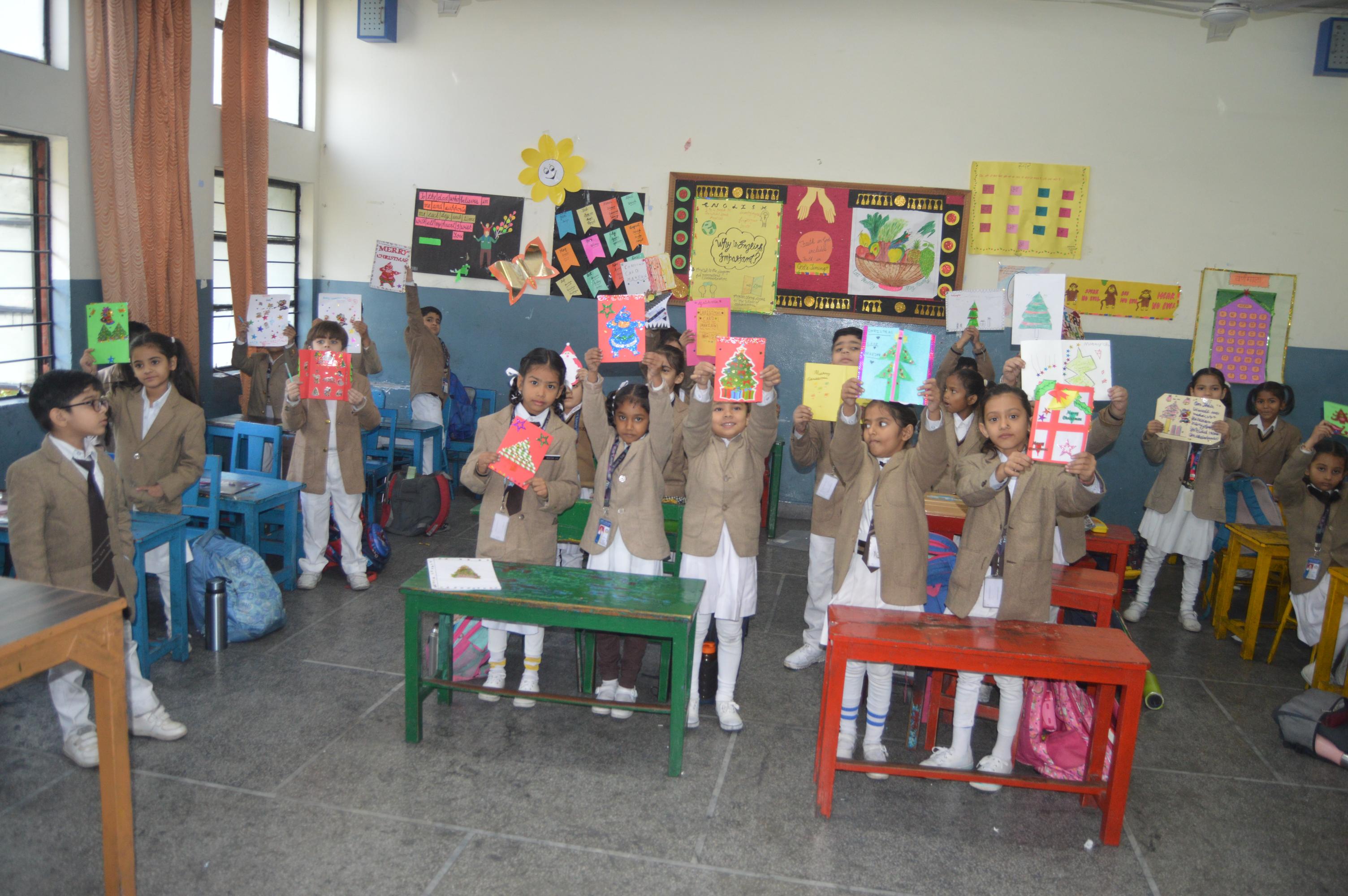 Merry Christmas Competition of Class-1st to 10th -20