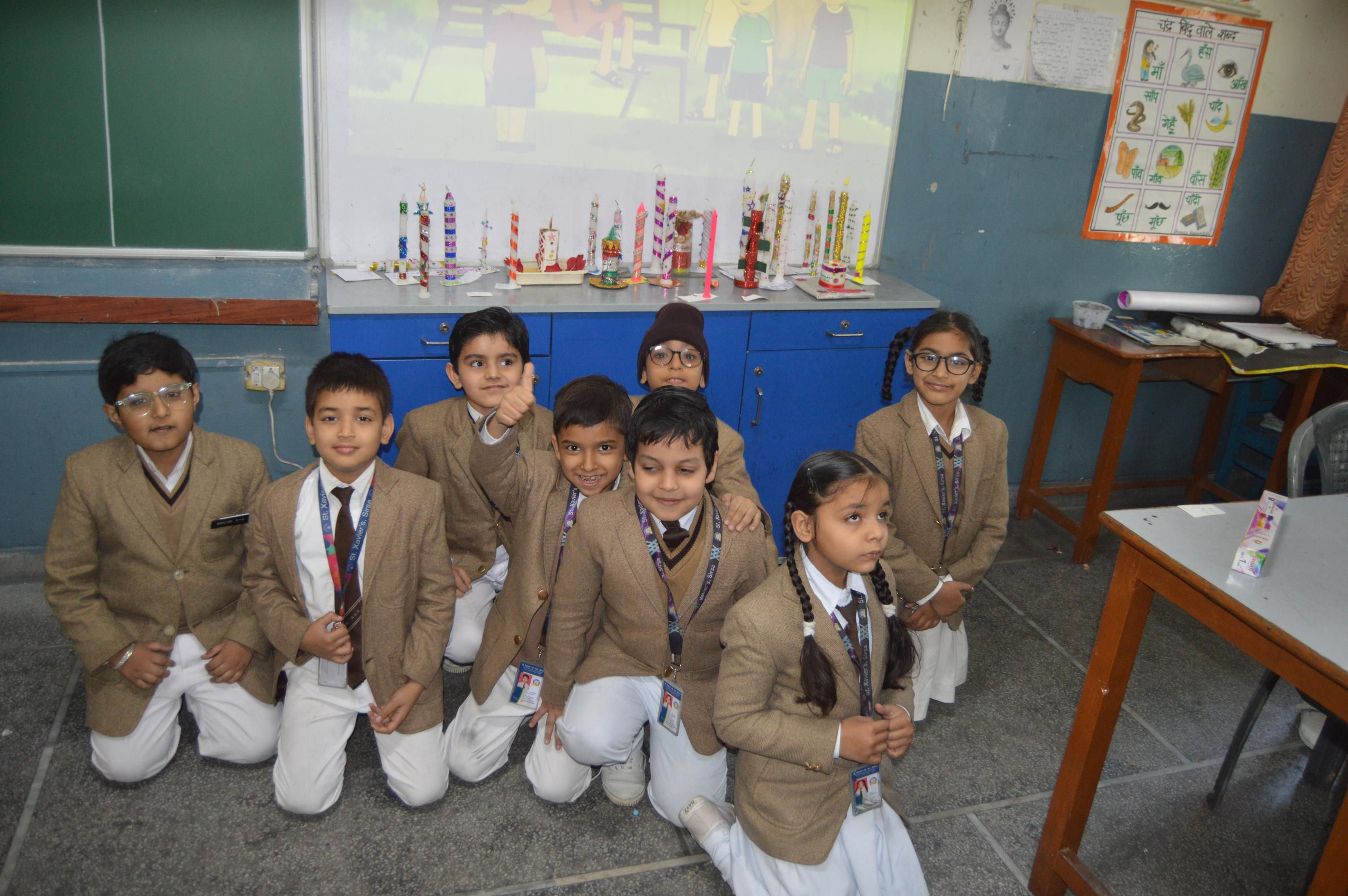 Merry Christmas Competition of Class-1st to 10th -18