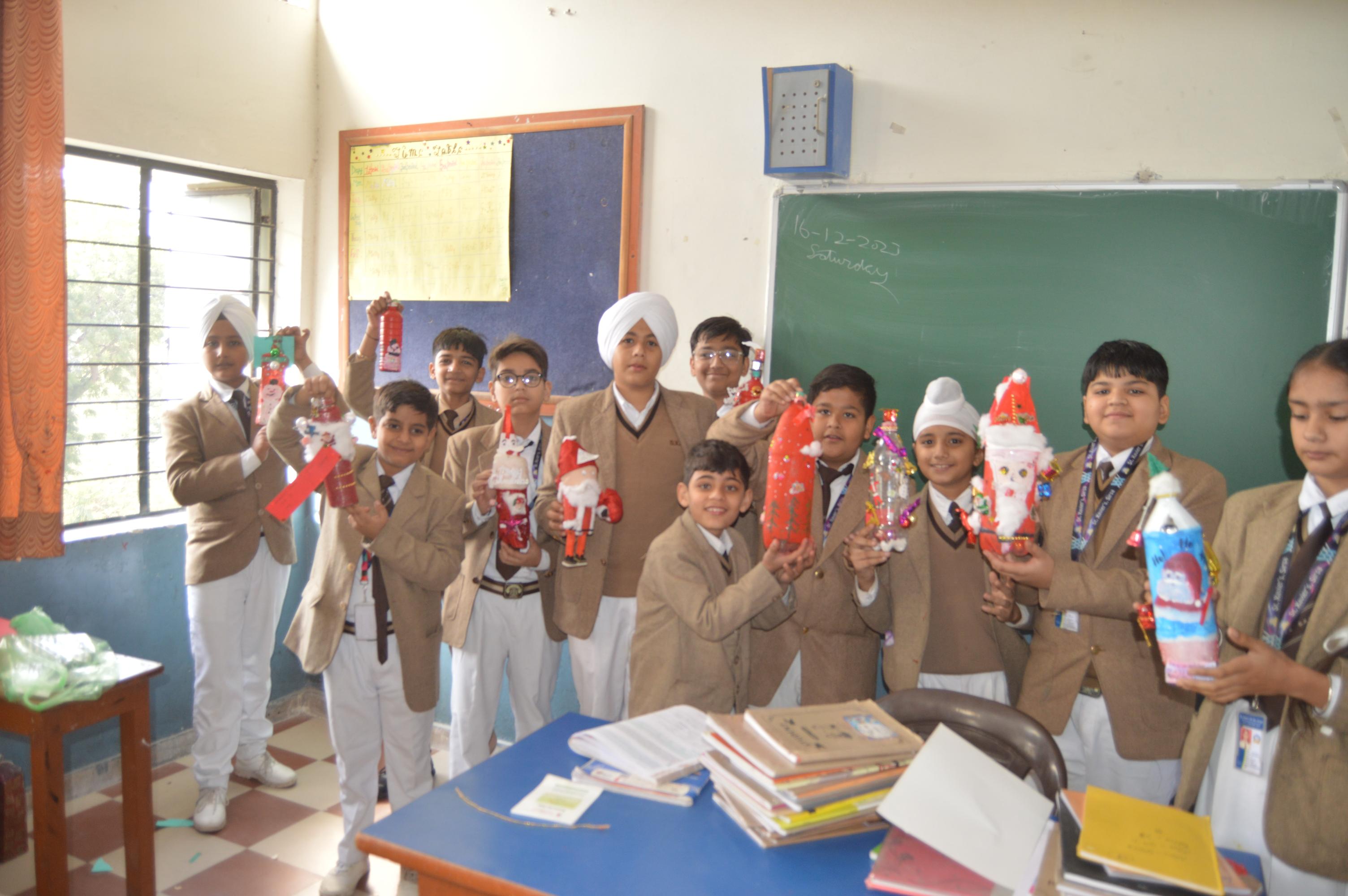 Merry Christmas Competition of Class-1st to 10th -2