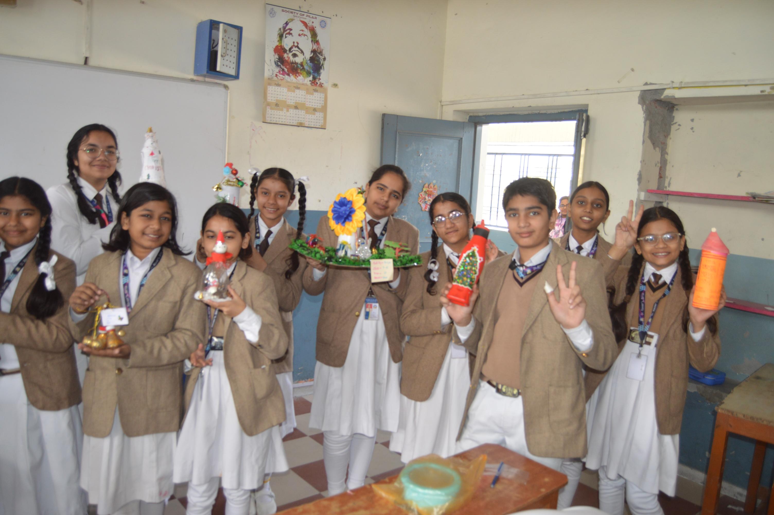 Merry Christmas Competition of Class-1st to 10th -0