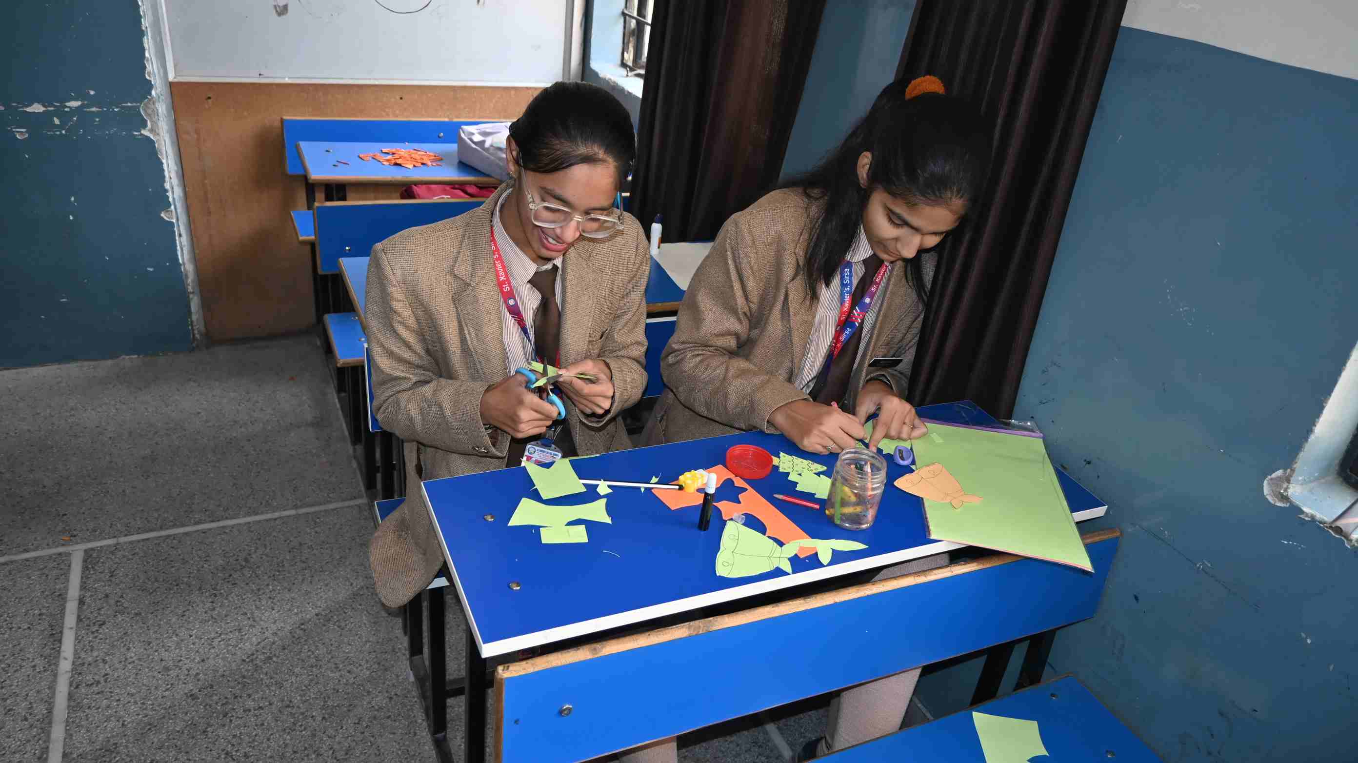 Christmas Competition Wreath Decoration Competition Class-11th -3