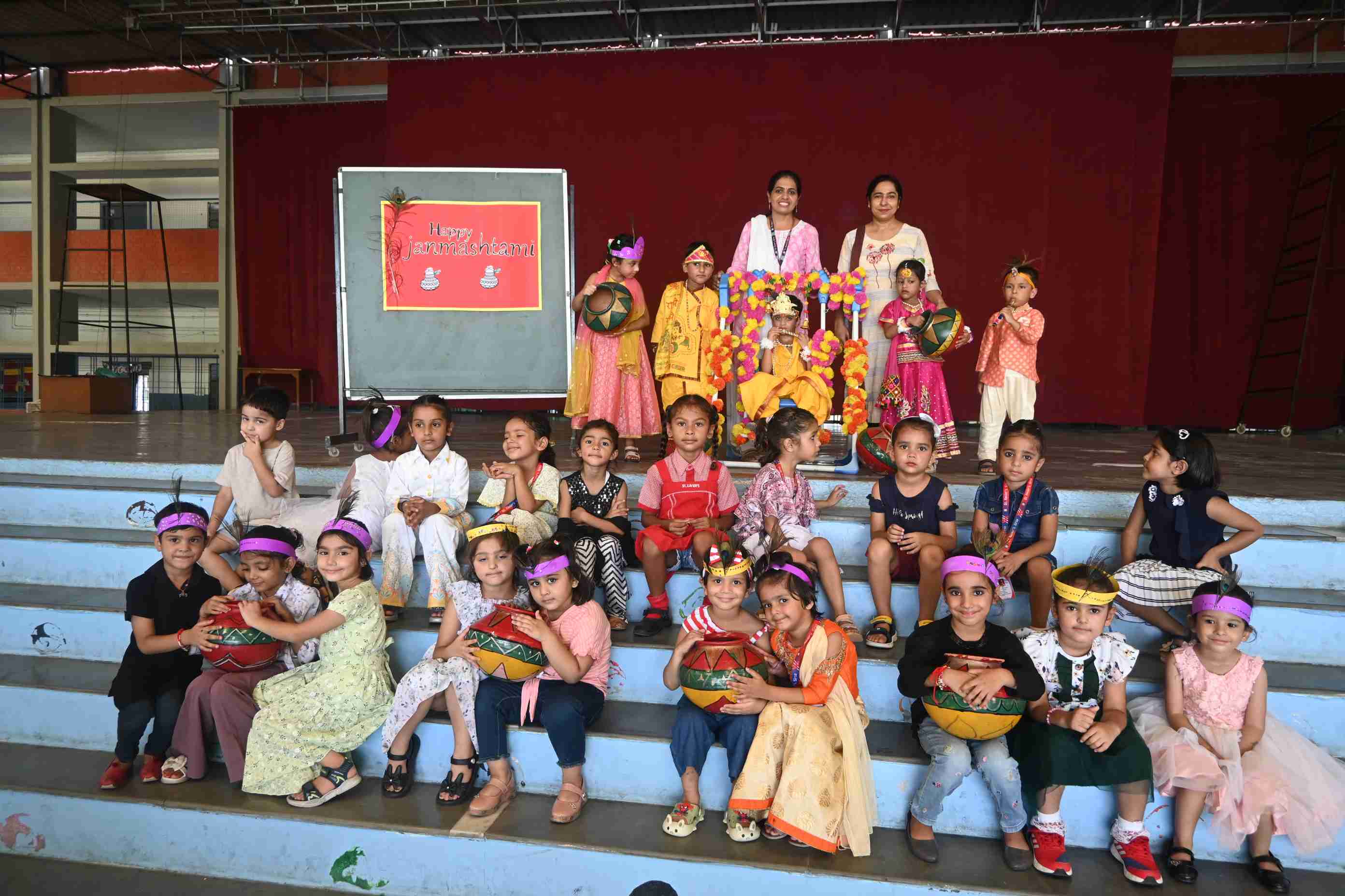 Janmashtami Celebration of LKG & UKG -9