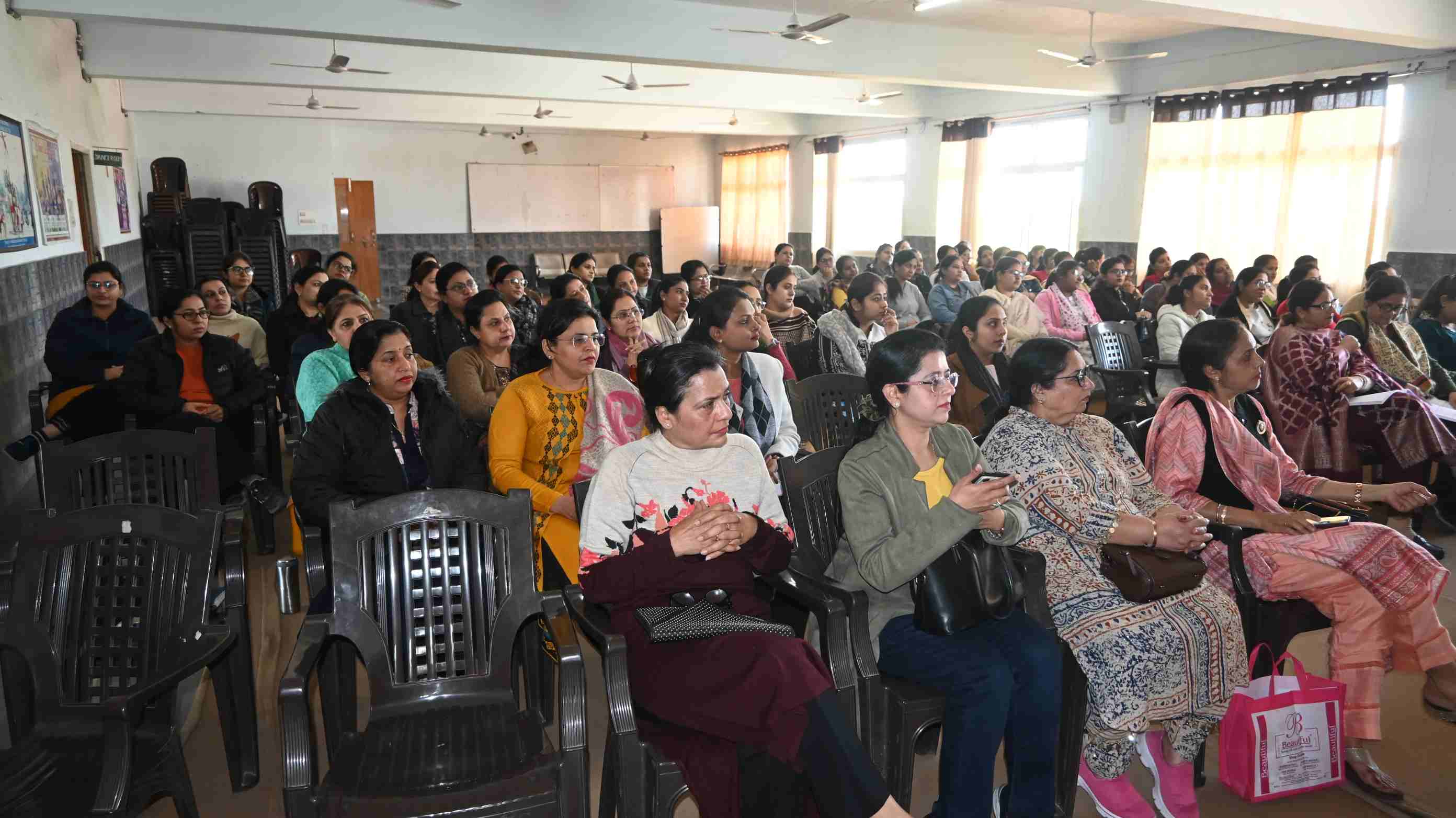 Seminar on Cervical  Cancer and Awareness for Female Staff on the Eve of upcoming  Women's Day-3