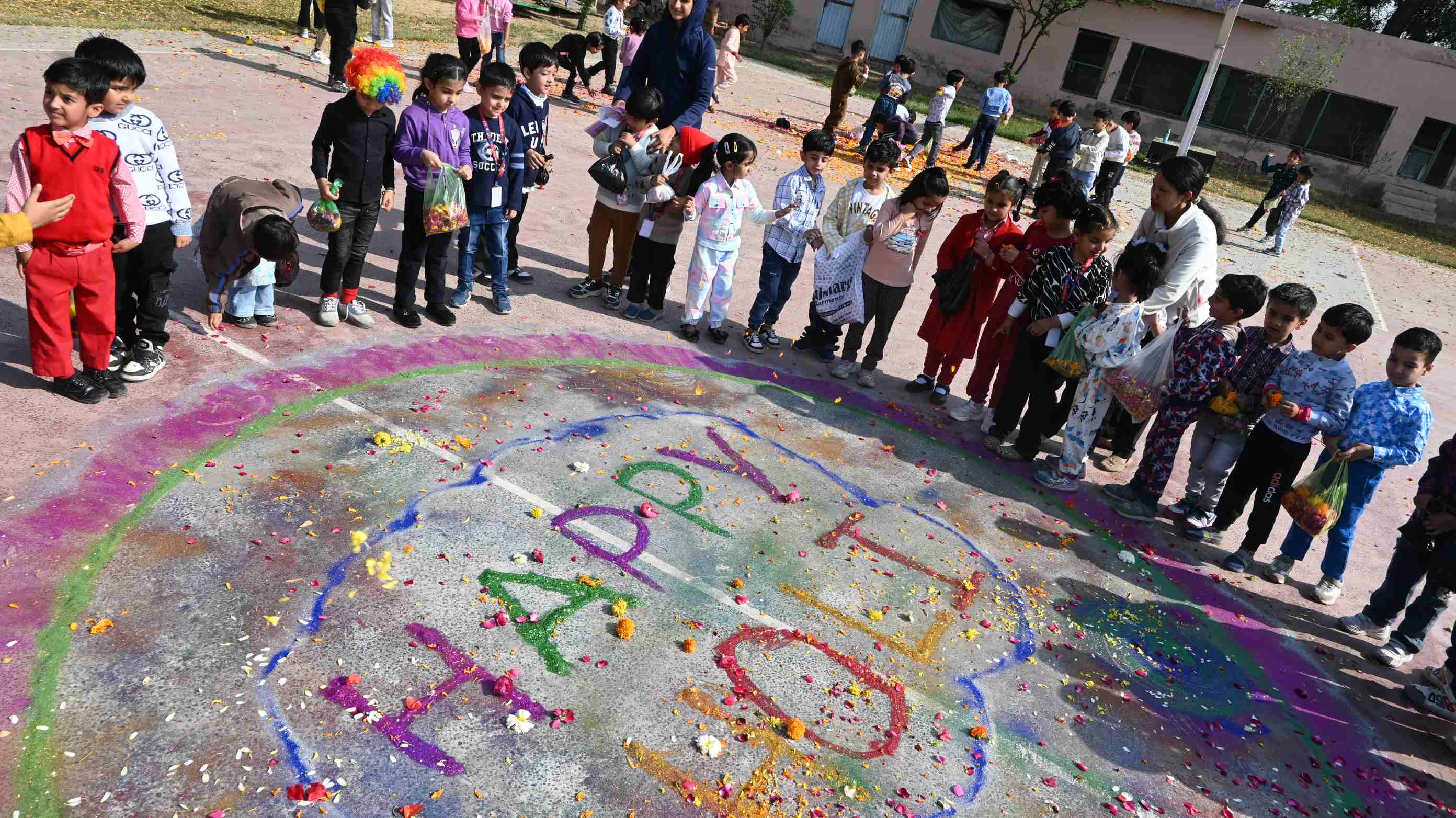 Holi Activity LKG & UKG-3