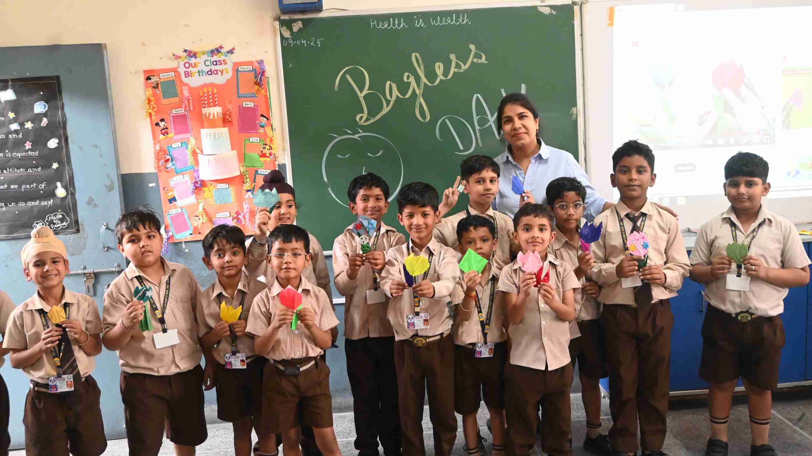 Bagless day Class 1st & 2nd Wednesday Activity -10