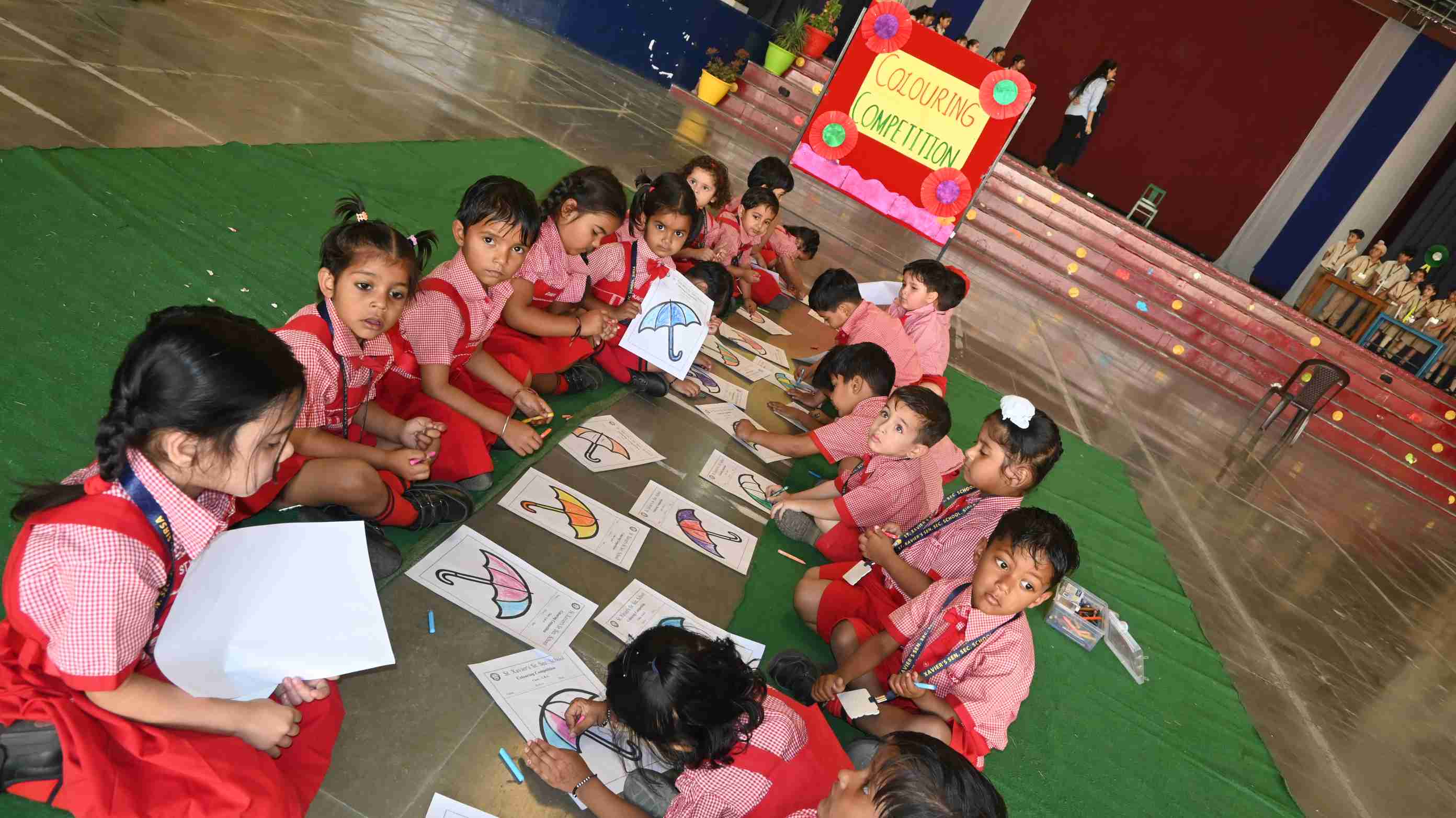 COLOURING COMPETITION FOR CLASS-LKG & UKG -0