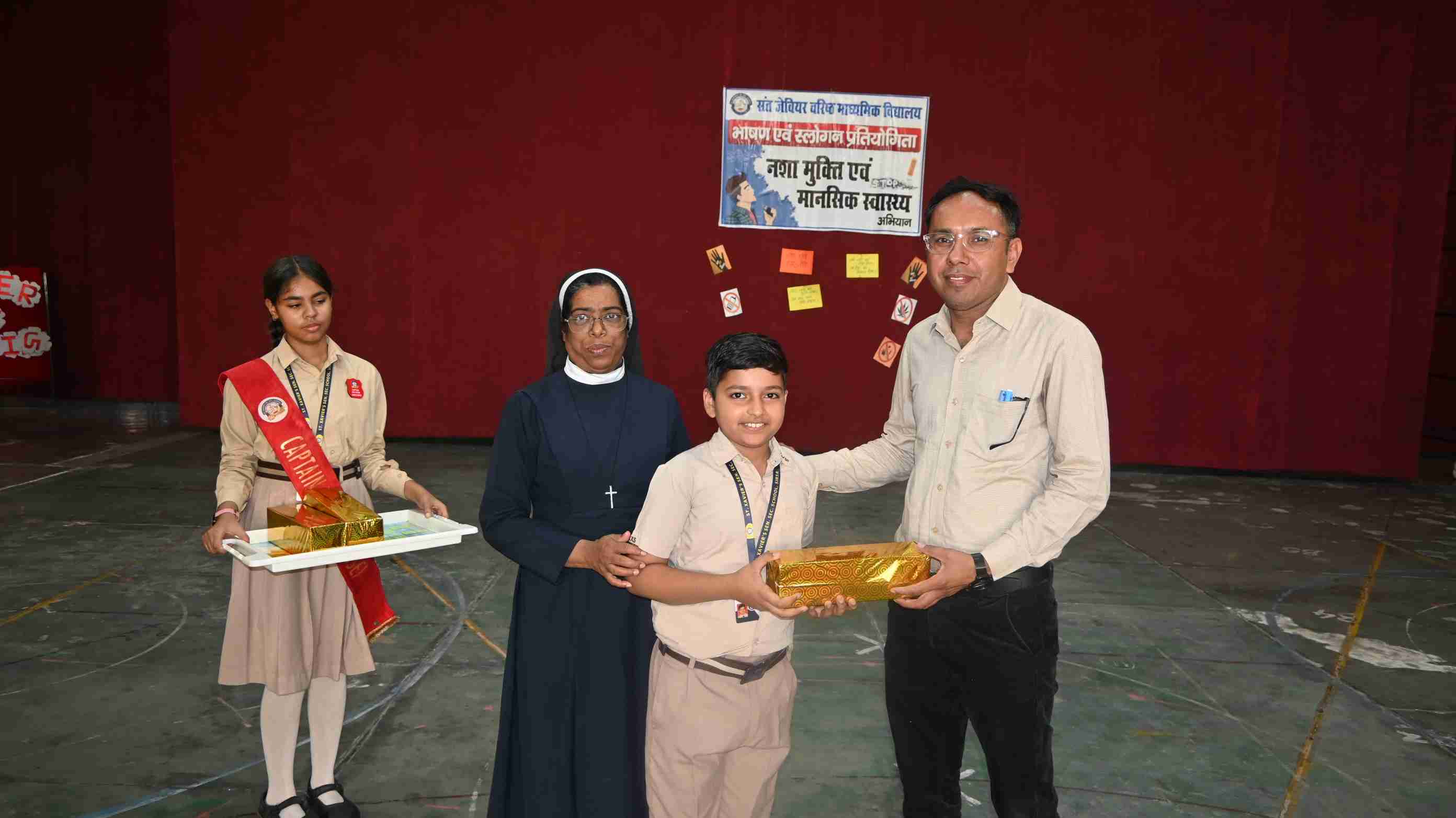 Breaking the Stigma Anti-Drug and Mental Health Campaign  XAVIERS # Awareness #Participation#Speech# Slogan#Talk# Message #Winners#Encouragement-5