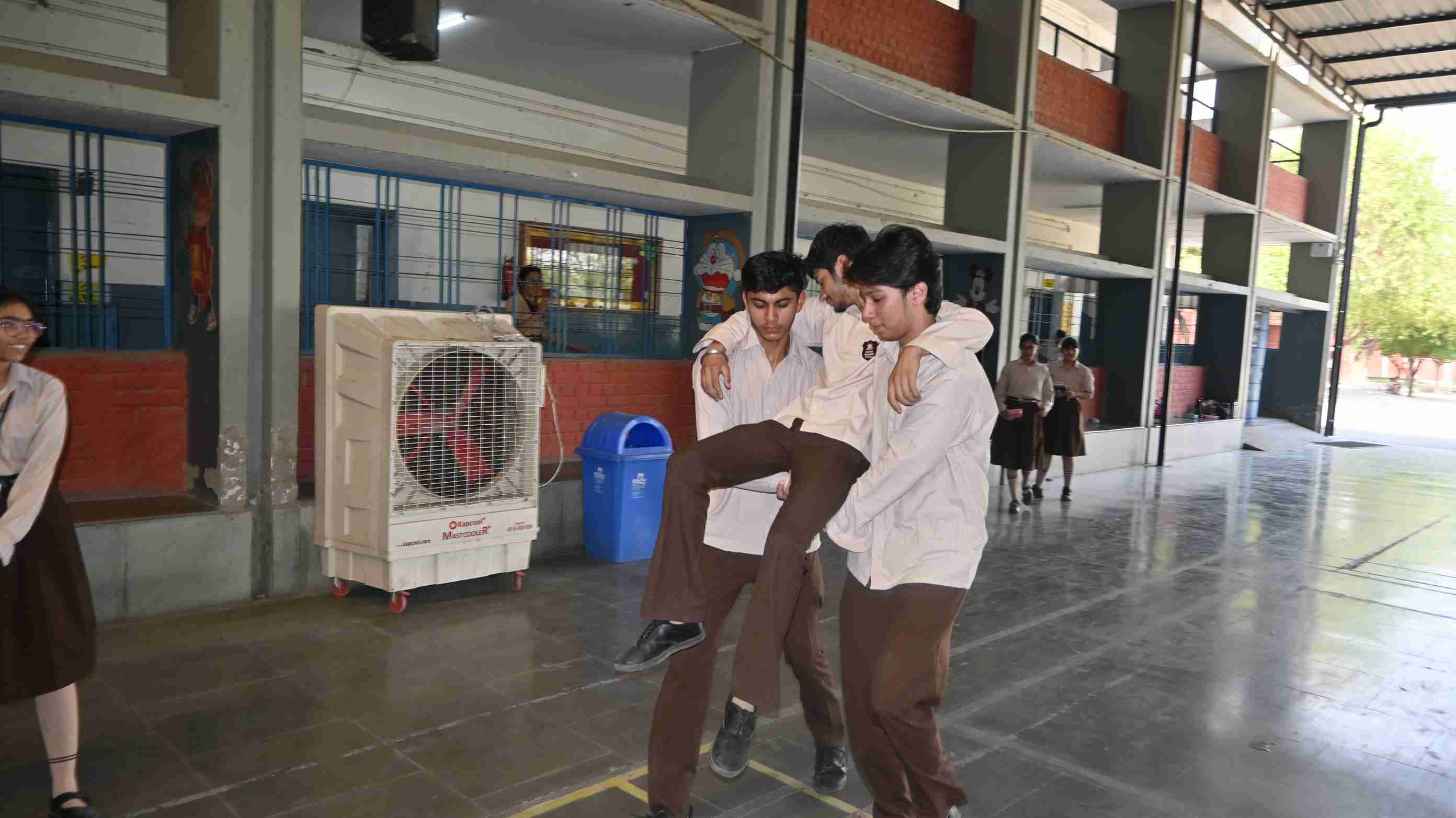 Safety First at St. Xavier's Sr. Sec. School,Sirsa Hands-on safety training to stay alert, prepared, and protected. #MockDrill #SafetyFirst-7