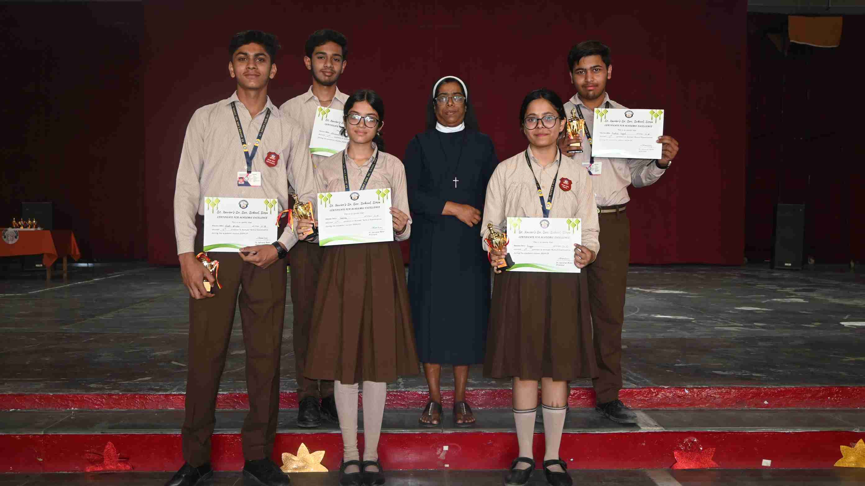 Academic Achievers Certificate For Class-LKG to 9th and 11th (Session 2024-25)-0
